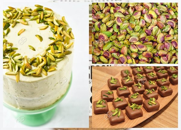 pistachio strips cutting machine