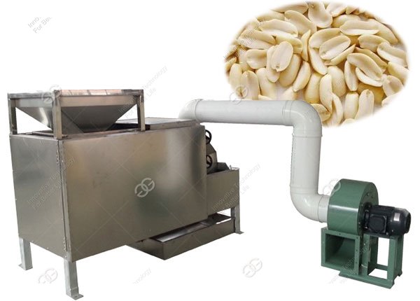 Peanut Peeling And Half Cutting Machine